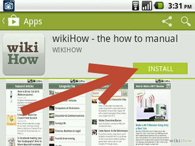 Install the wikiHow Android App Step 14 Version 2.jpg