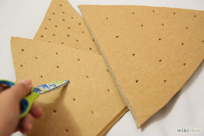 Create a Light Up Cardboard Christmas Tree Step 3.jpg