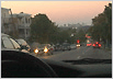Driving on road