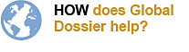 Globe image - How does Global Dossier help?
