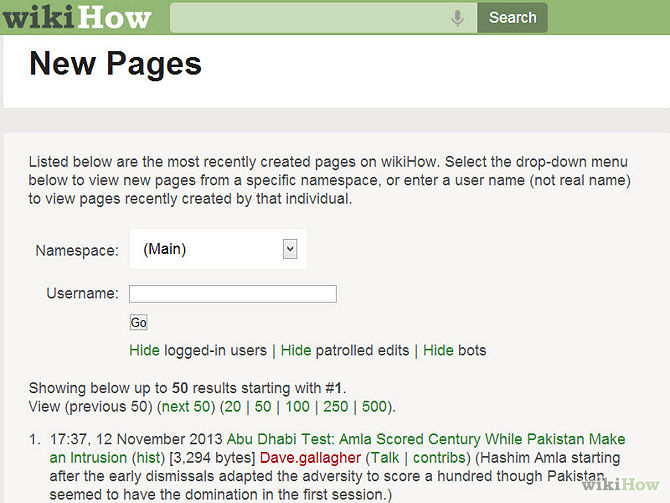 Become a New Article Booster on wikiHow Step 3Bullet1.jpg
