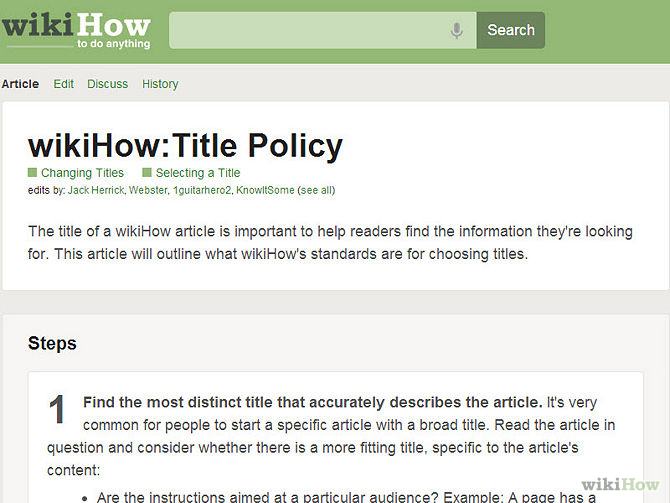Become a New Article Booster on wikiHow Step 2Bullet1.jpg