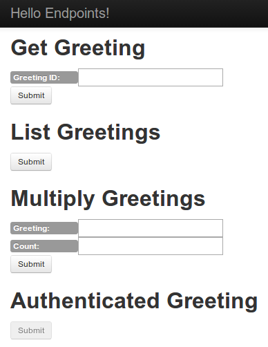 Hello Endpoints UI