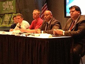 Speakers panel at the Kansas Regional Independent Inventors Conference.