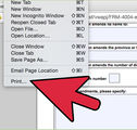 Print on Mac