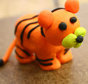 Make a Standing Tiger Out of Clay