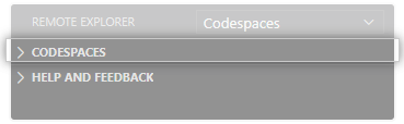 Cabeçalho do Espaços de código
