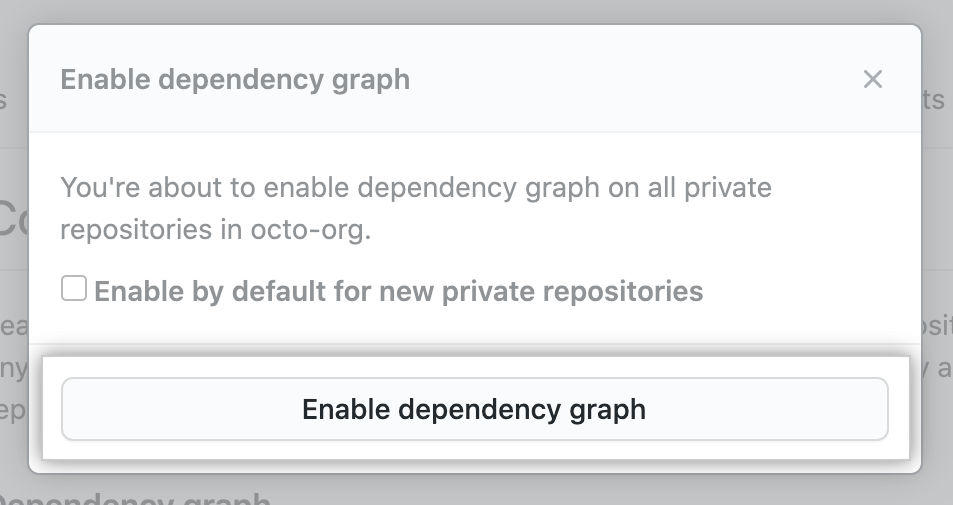 Button to disable or enable feature