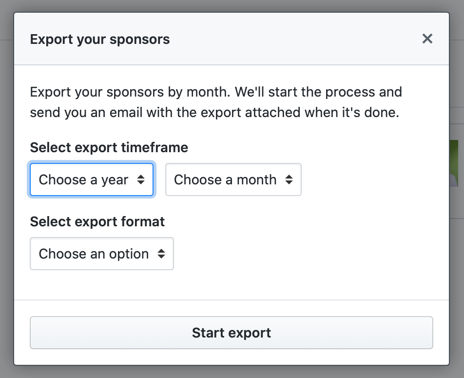 Optionen für den Datenexport