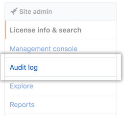 Registerkarte „Audit log“ (Auditprotokoll)