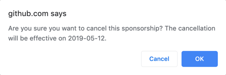 Caixa Cancellation confirmation (Confirmação de cancelamento)