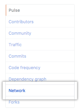 Registerkarte „Network“ (Netzwerk)