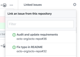 下拉以链接议题