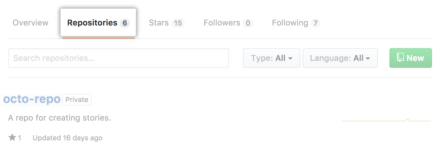 Enlace de los repositorios