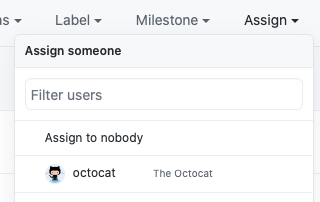 议题分配下拉菜单