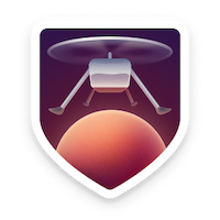 Mars 2020 Helicopter Contributor badge icon