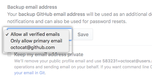 Backup-E-Mail-Adresse