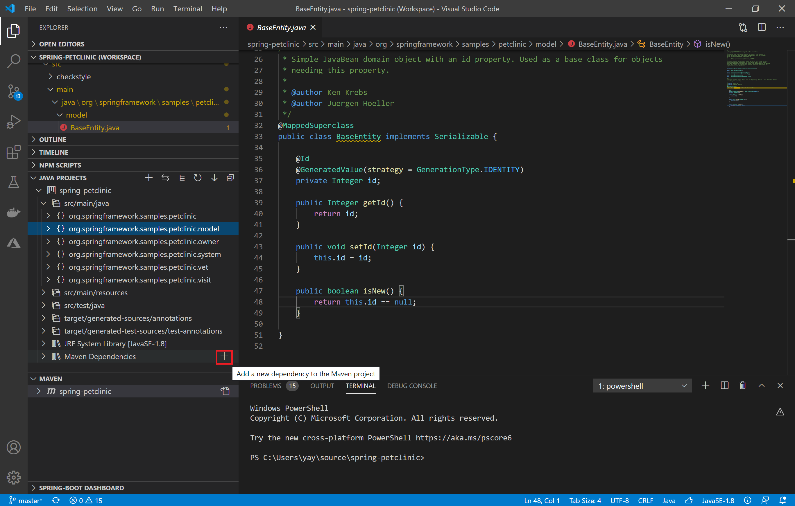 add maven dependency