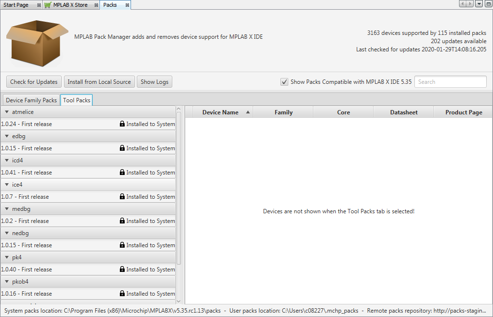 MPLABPackManagerWindow_ToolPacks.png