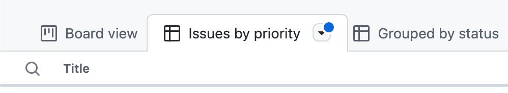 Unsaved changes indicator