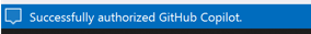 Screenshot of Visual Studio permissions confirmation