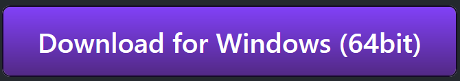 The Download for Windows button