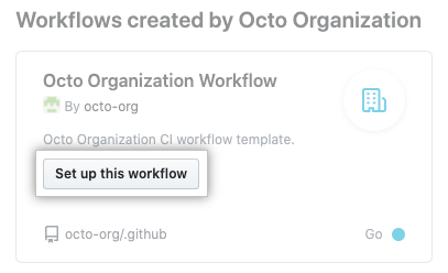 Configurar este fluxo de trabalho