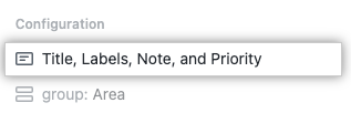Screenshot showing show and hide fields menu option
