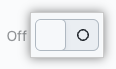 Screenshot showing the "enable" control for a workflow